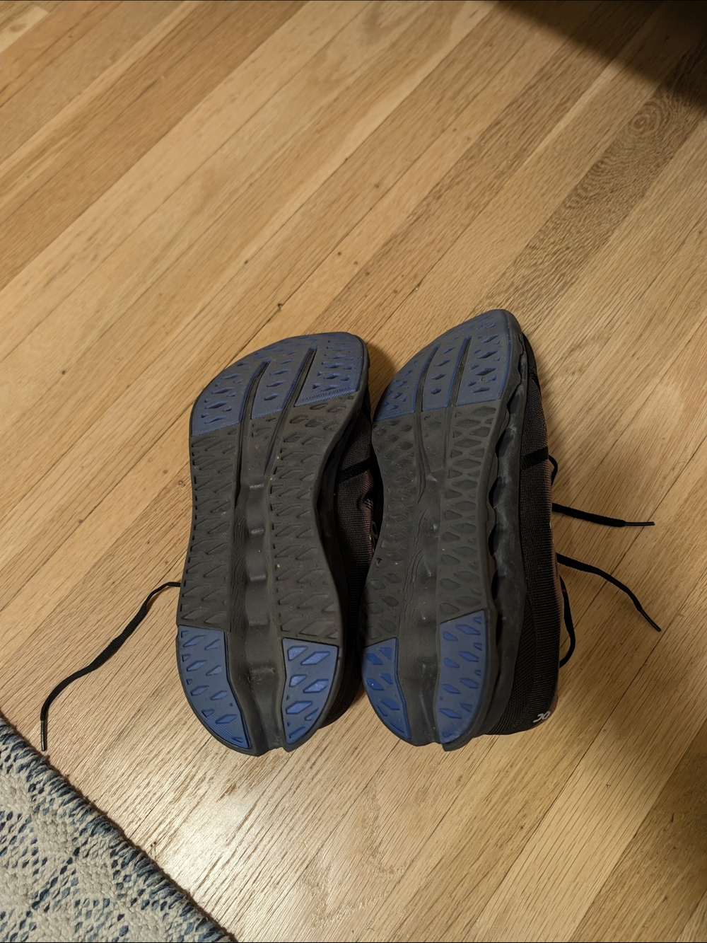 On Running Cloudswift Men’s Running Shoes - Brown/Purple Black & Blue Accents - Picture 5 of 5
